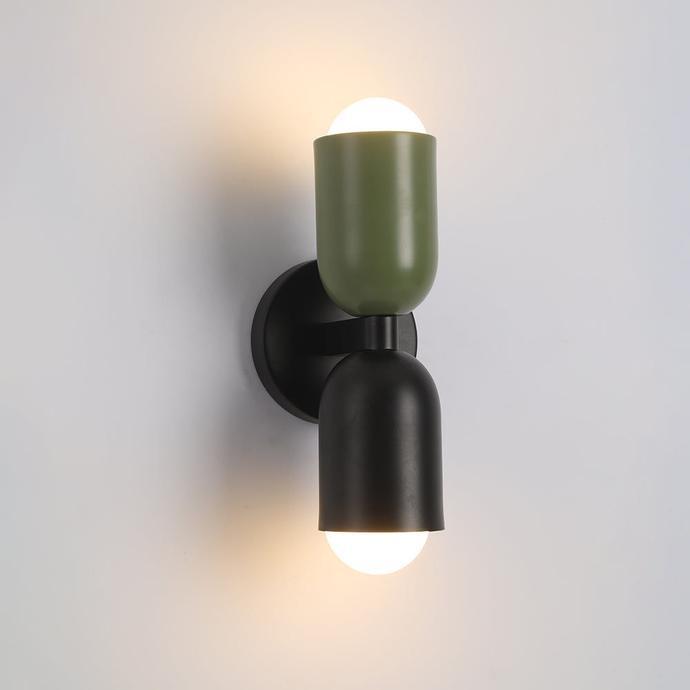 Scandinavian modern Cylinder LED Wall Lamp, ideal for accent lighting.