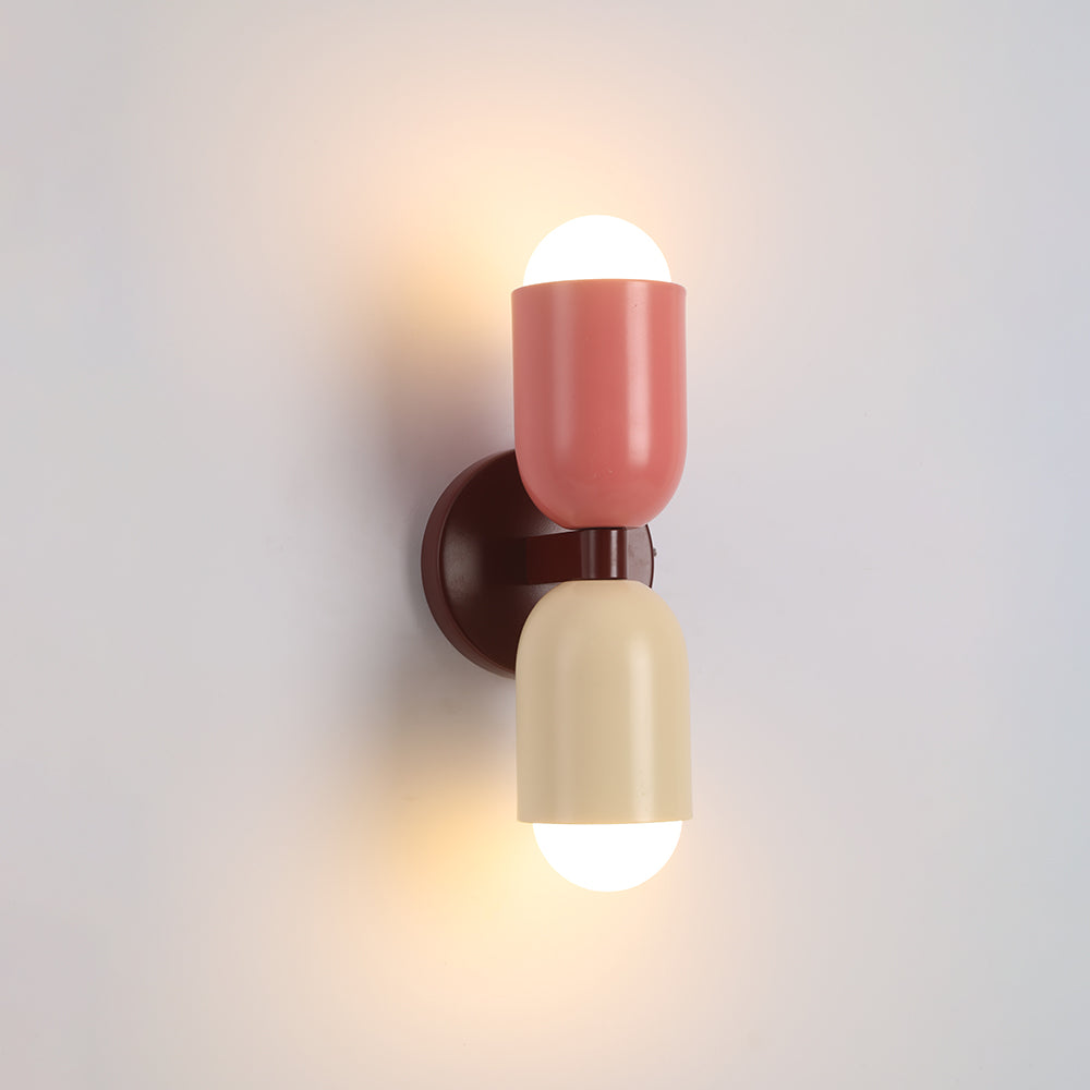 Durable metal Cylinder LED Wall Lamp, a sleek indoor light for any room.