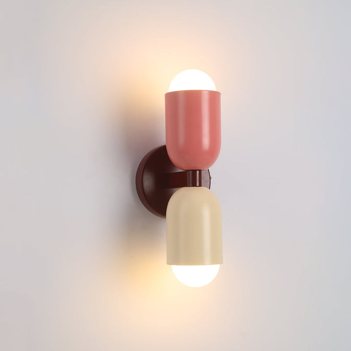 Durable metal Cylinder LED Wall Lamp, a sleek indoor light for any room.