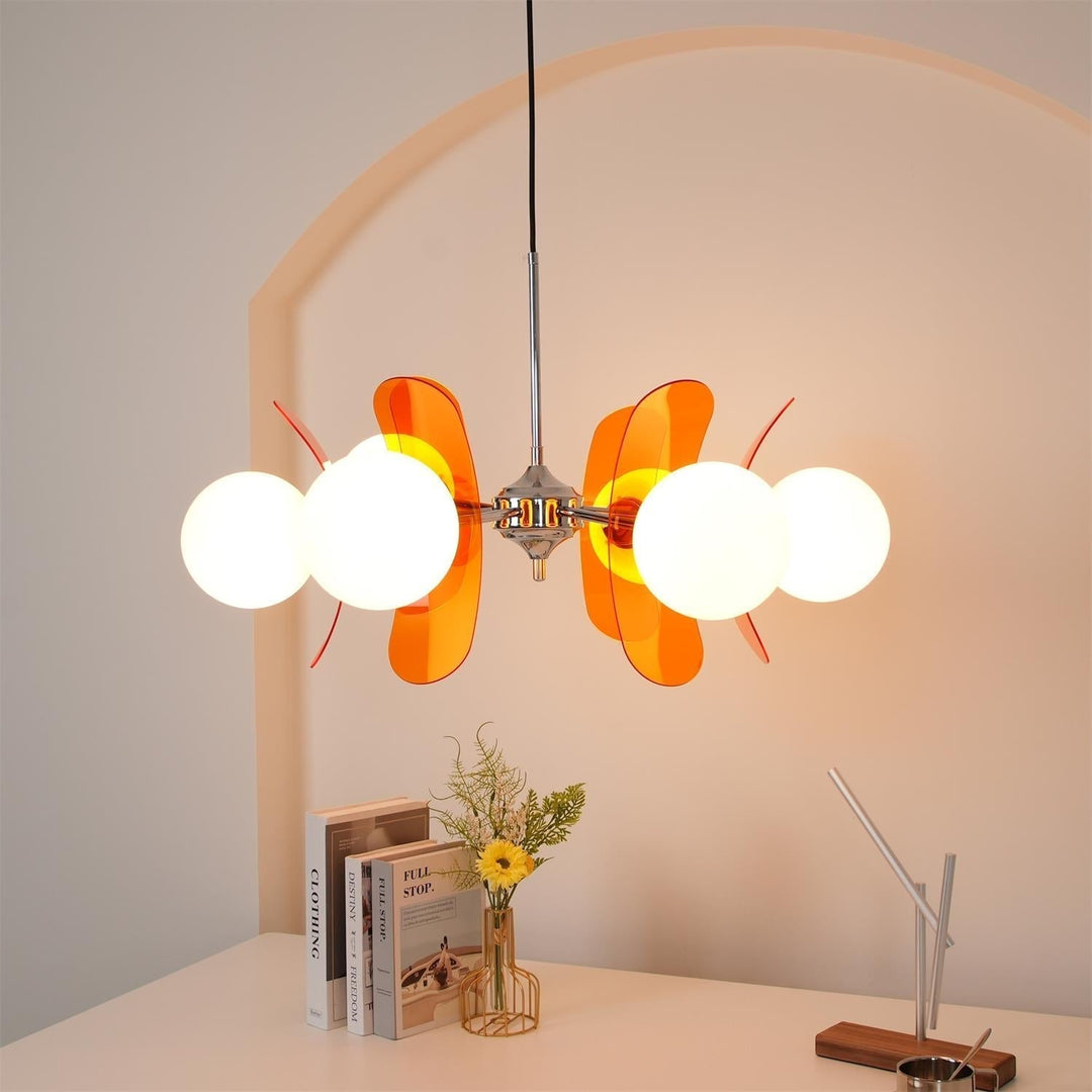 Unique Hawii pendant light, a modern sculptural chandelier for refined spaces.