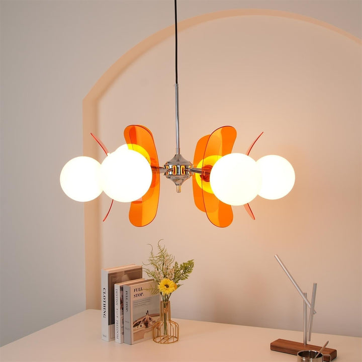 Unique Hawii pendant light, a modern sculptural chandelier for refined spaces.