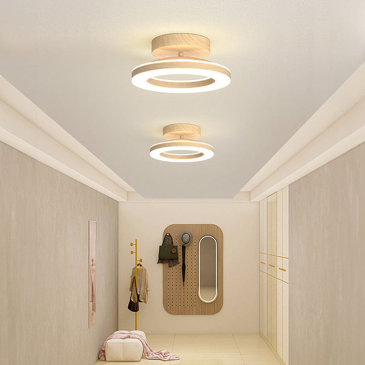 Modern Glow Disc LED ceiling light, minimalist design for contemporary home illumination.