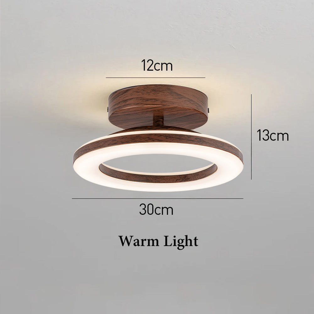 Energy-efficient LED ceiling lamp, sleek disc shape, ideal for modern home and office lighting.