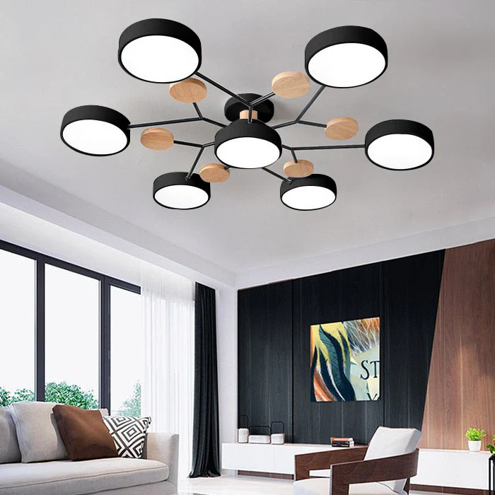 Contemporary halo design LED lamp, perfect for stylish home decor.