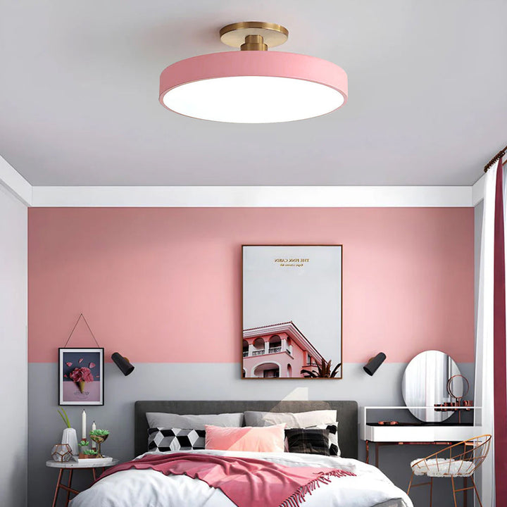 Modern LED ceiling light fixture, stylish home decor & energy-efficient indoor lighting.