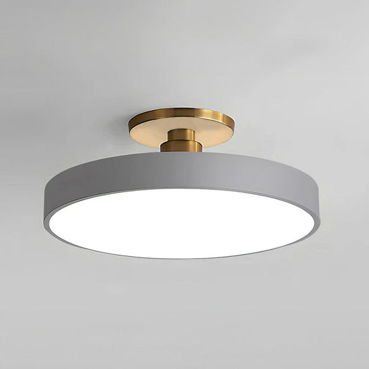 Easy-install modern LED ceiling light, bright, smart, and energy-efficient home solution.