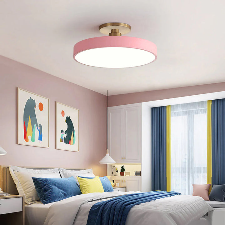 Versatile modern LED ceiling light for any room, energy-efficient, smart, and stylish.