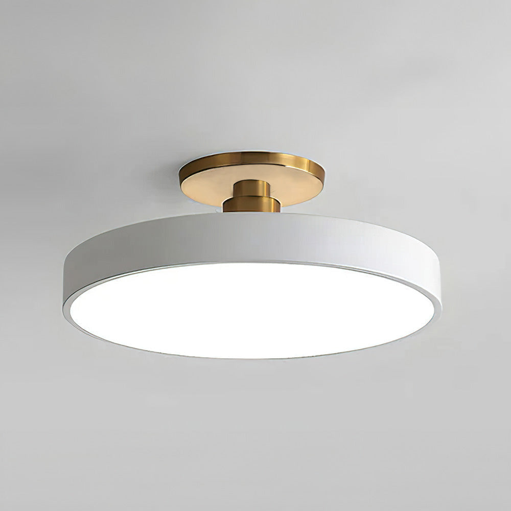 Modern LED ceiling light for living rooms, offering bright, customizable room lighting.