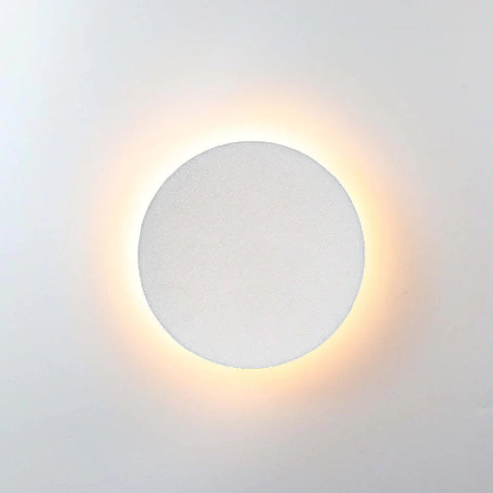 Bright LED outdoor wall light, enhancing curb appeal & property safety.