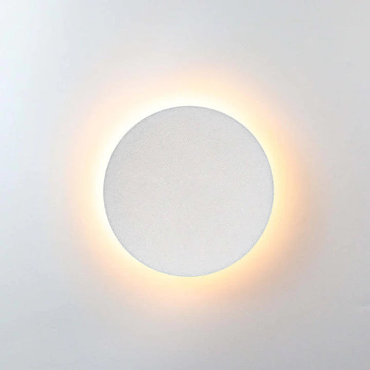 Bright LED outdoor wall light, enhancing curb appeal & property safety.
