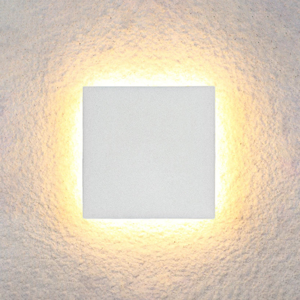 Modern LED garden wall light, offering both style and practical illumination.