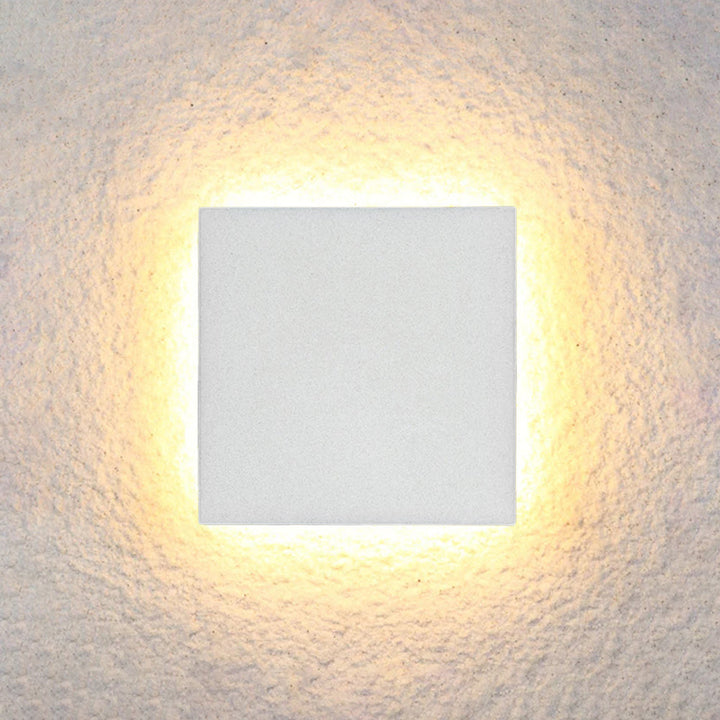 Modern LED garden wall light, offering both style and practical illumination.