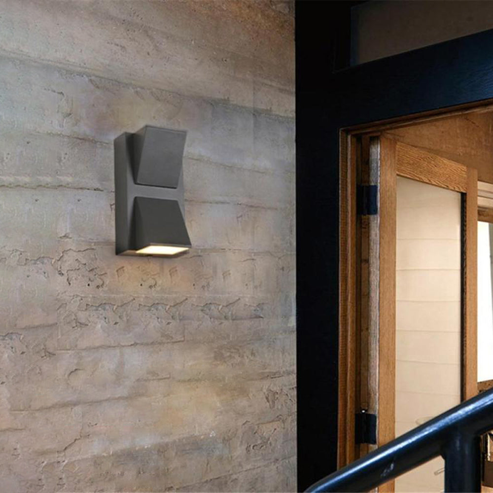 Chic modern LED outdoor wall lamp, a stylish weatherproof sconce perfect for home exterior decor.