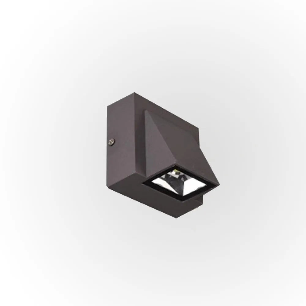 Upscale modern LED outdoor wall light sconce, premium hardwired exterior lighting for homes & gardens.