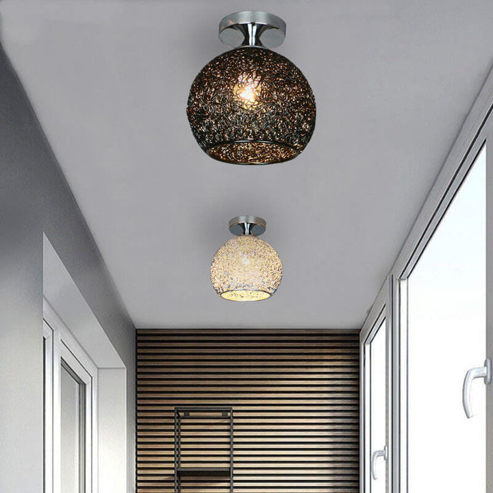 Bright Kids LED ceiling light featuring a sleek, modern design in a semi-flush mount style.