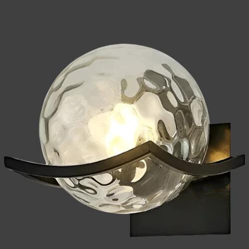 Sleek modern LED wall lamp, perfect as a living room or hallway light, enhancing decor.