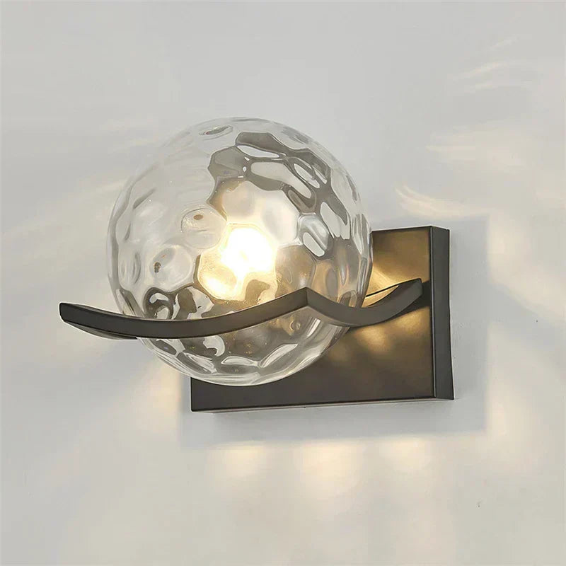 Stylish modern LED wall sconce, perfect for contemporary wall decor and bright hallway light.