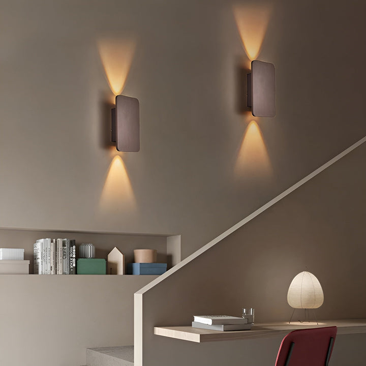 Energy-efficient up down light fixture, perfect for modern interior design