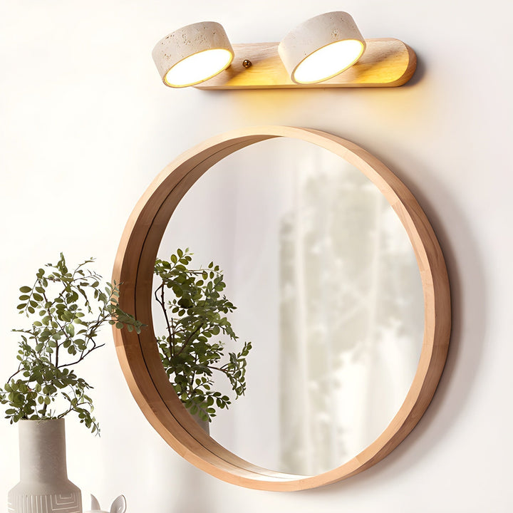 Elegant contemporary LED wall light, ideal for sophisticated home decor.