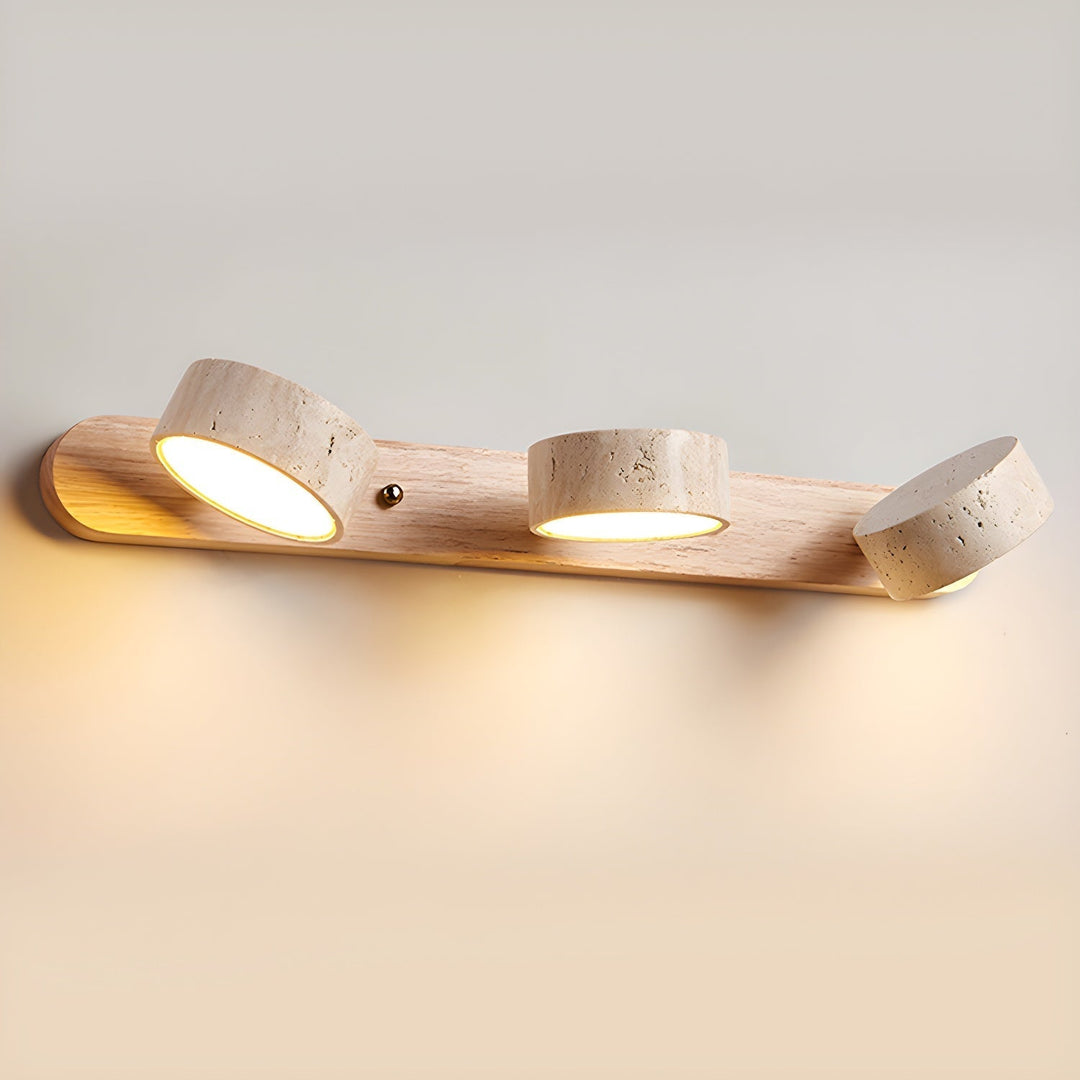 Contemporary LED accent light, enhancing stylish interior design.