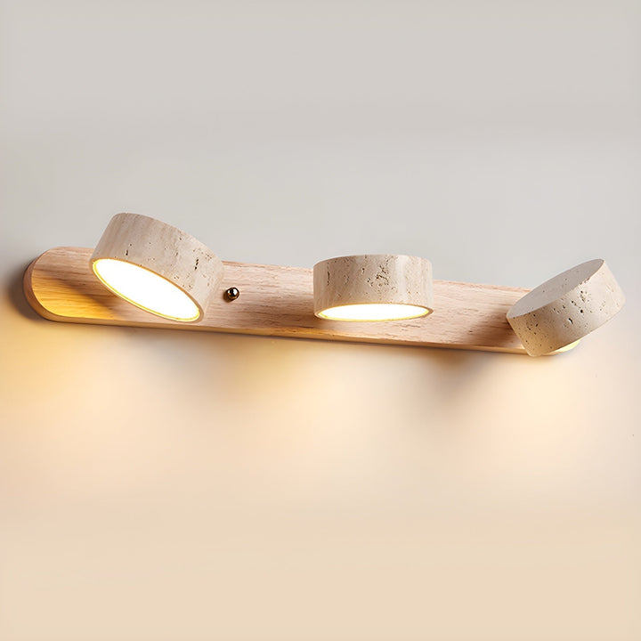 Contemporary LED accent light, enhancing stylish interior design.