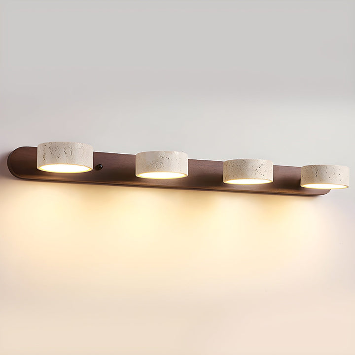 Elegant contemporary LED wall light, a focal point for modern interiors.