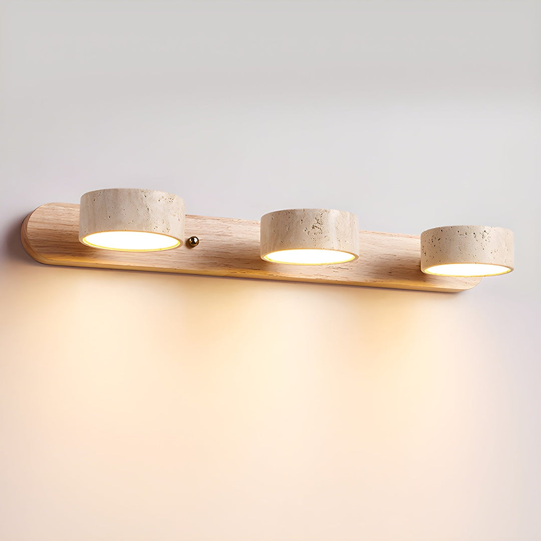 Dimmable LED wall light, creating perfect ambient mood lighting.