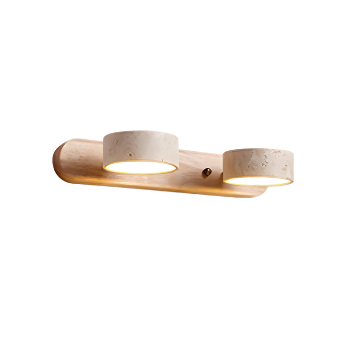 Stylish LED wall light, providing warm ambient glow for cozy spaces.