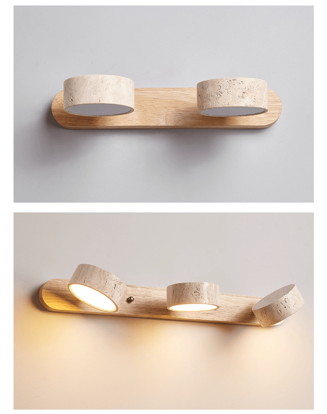 Modern LED wall lamp, perfect accent lighting for contemporary design.