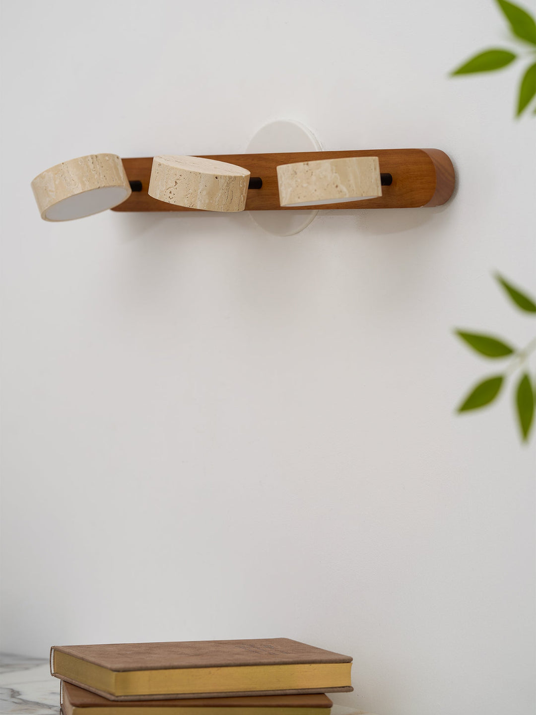 Contemporary LED accent light, enhancing modern living room aesthetics.