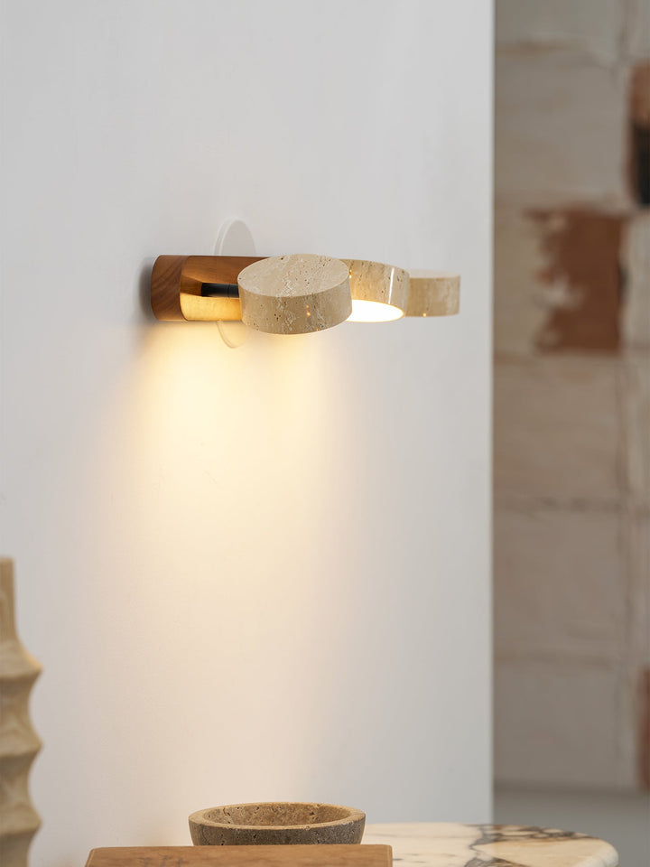 Modern LED wall lamp, elegant for a sophisticated, illuminated home.