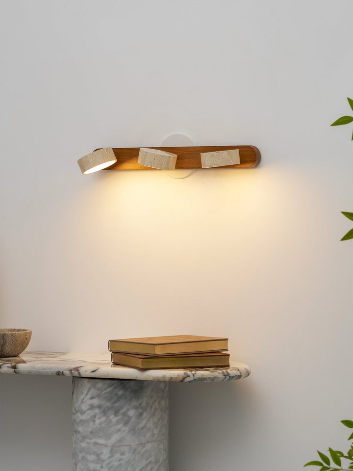 Sleek LED wall lamp, modern and energy-efficient for versatile home use.