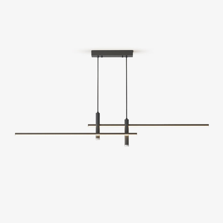 Modern linear pendant light, a versatile LED fixture for contemporary homes.