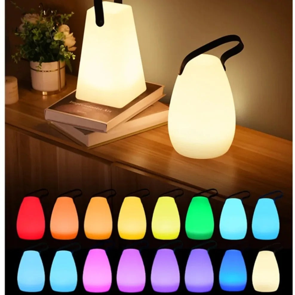 Unisex portable lamp with remote, offering waterproof illumination for any outdoor setting.