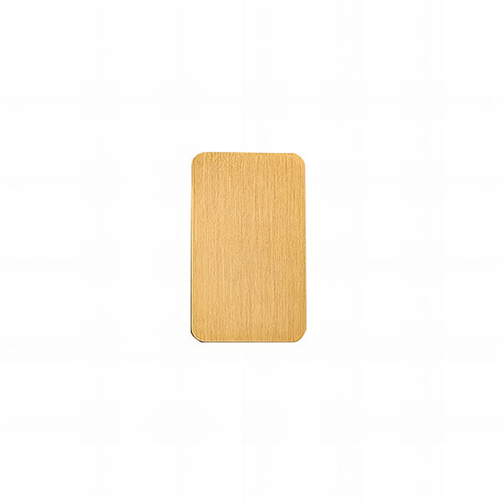 Decorative rectangular wall lamp, modern design, ambient lighting for home.