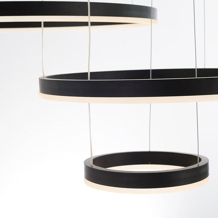 Designer contemporary ring light, a touch of luxury.