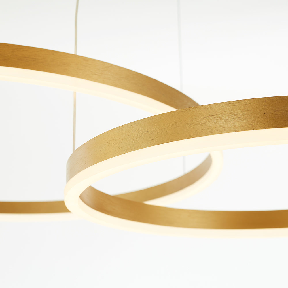 Minimalist modern ring light, perfect for subtle illumination.