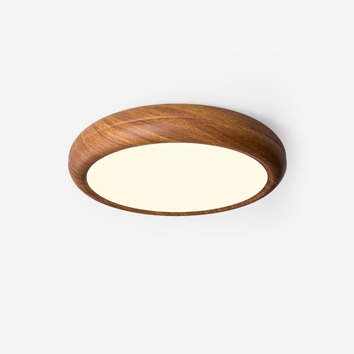 Modern dimmable round LED ceiling light, flush mount, perfect for home lighting.