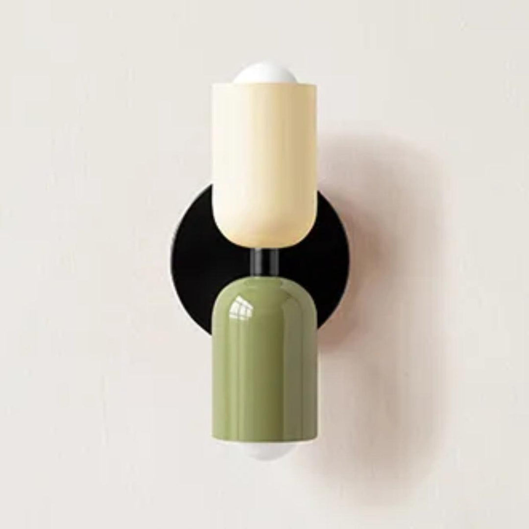 A versatile accent light: modern Scandinavian double head wall lamp.
