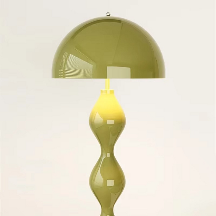 Versatile Scandinavian floor lamp. Minimalist LED ambient light, suits various modern home decor styles.