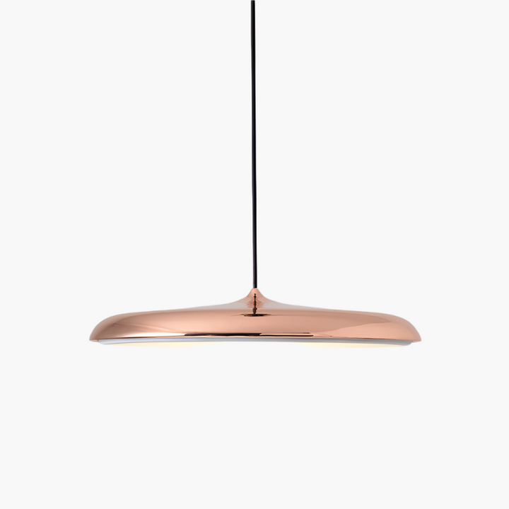 Energy-efficient LED pendant lamp, modern Nordic design for home lighting.