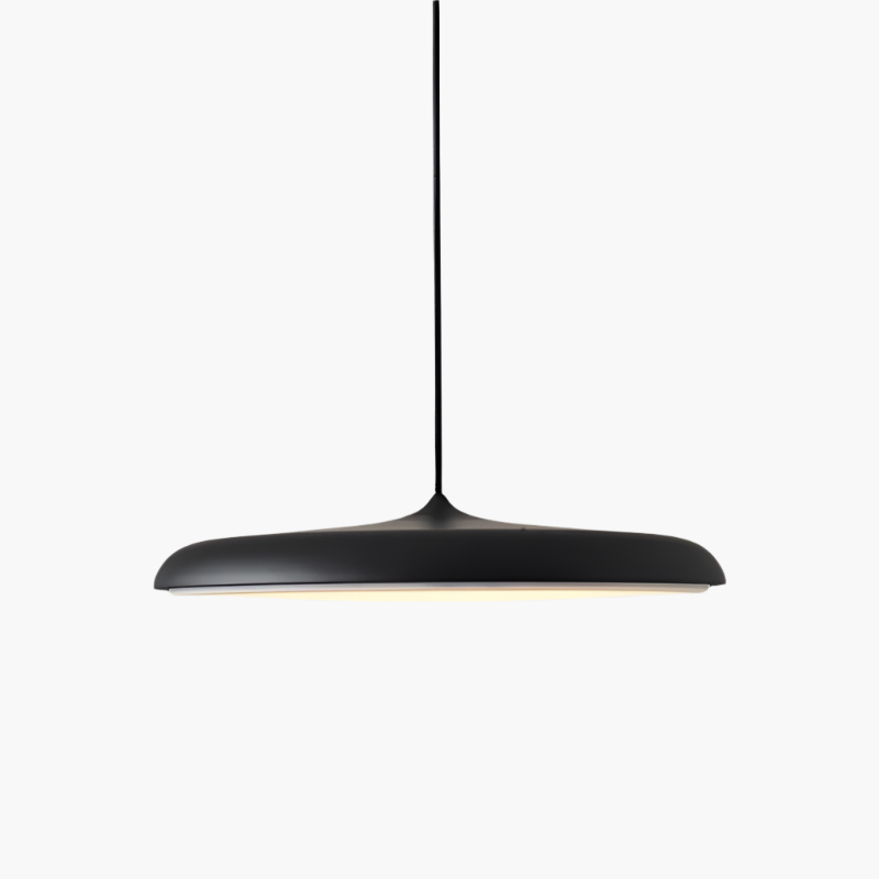 Scandinavian LED lamp, modern design for kitchen or dining room ceiling light.