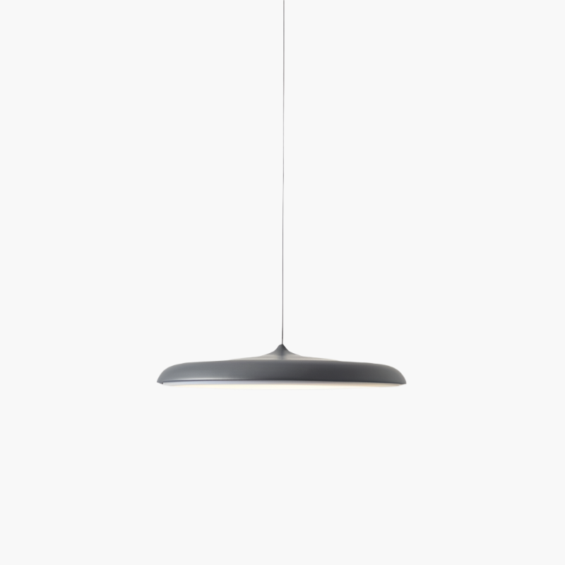 Modern Scandinavian LED fixture, elegant pendant light for home interior design.