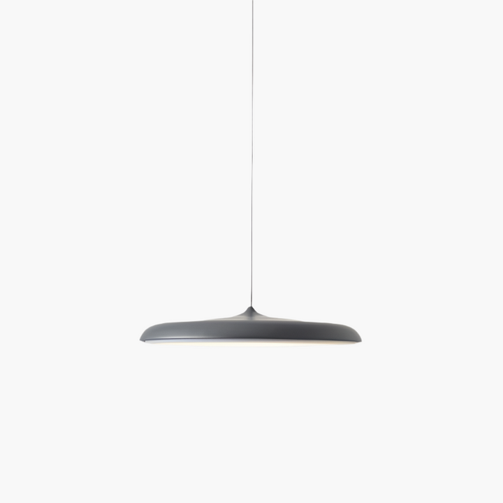 Modern Scandinavian LED fixture, elegant pendant light for home interior design.