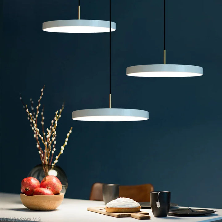 Elegant Scandinavian ceiling light fixture, provides warm light for modern home decor.