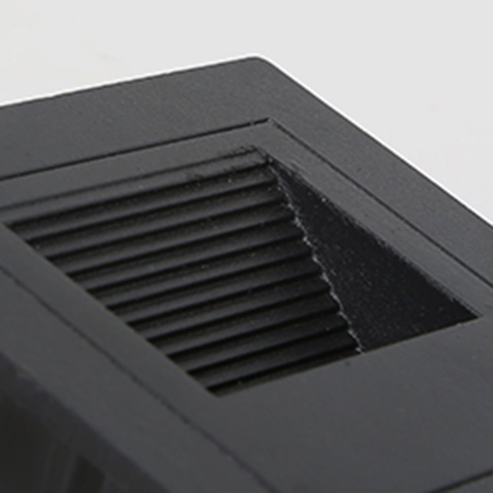 Hardwired outdoor step light, sleek square LED for garden & courtyard security.