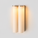 Copper + white glass