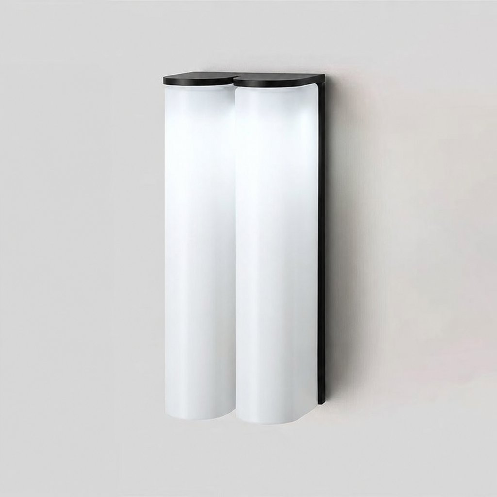 Dimmable modern vertical LED sconce, perfect for interior accent.