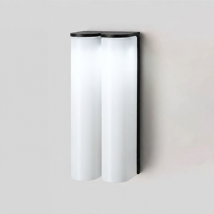 Dimmable modern vertical LED sconce, perfect for interior accent.