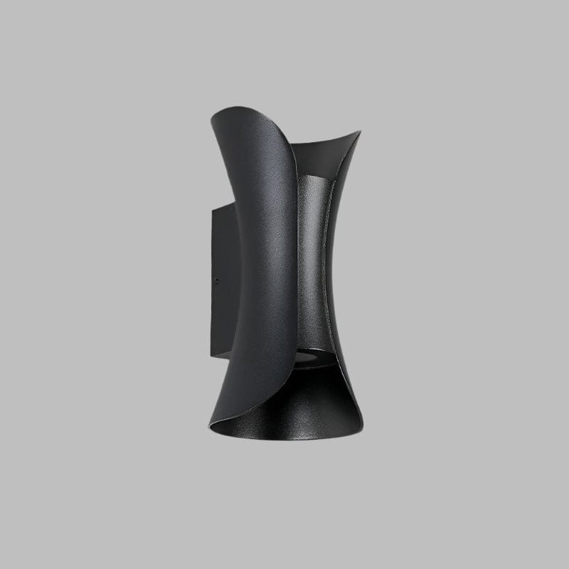 Waterproof LED wall light in a minimalist style, enhancing modern home interiors & exteriors.